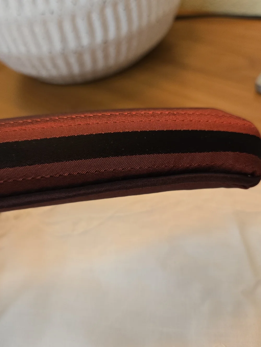 Velvet Padded Suit Hanger with Bow - Burgundy Vintage Cottagecore Feminine